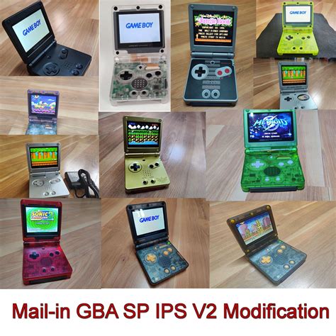 gba mod kit|gba sp mods.